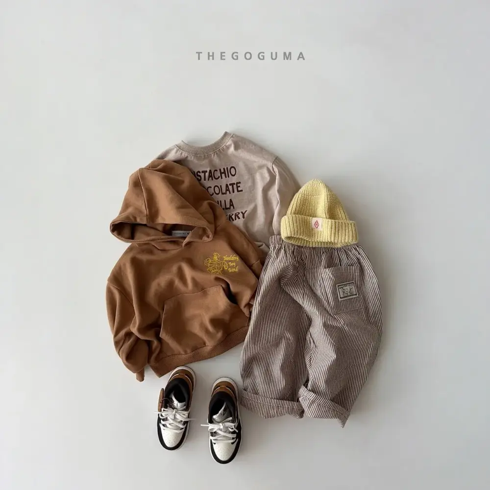 55 <b>THEGOGUMA 帽T</b>Autumn 쉐린 자수후드 85-142cm