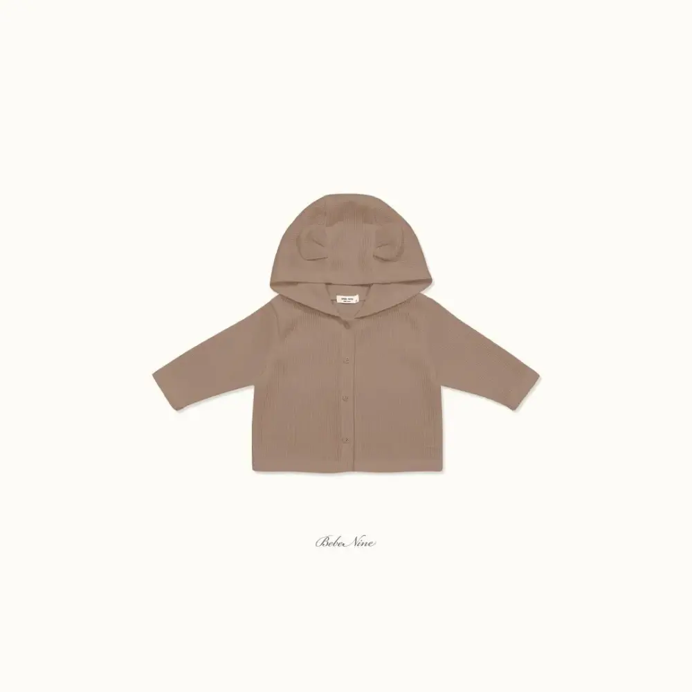 6 <b>Bebe nine外套</b>Autumn 쿠키 곰돌이 가디건 65-120cm