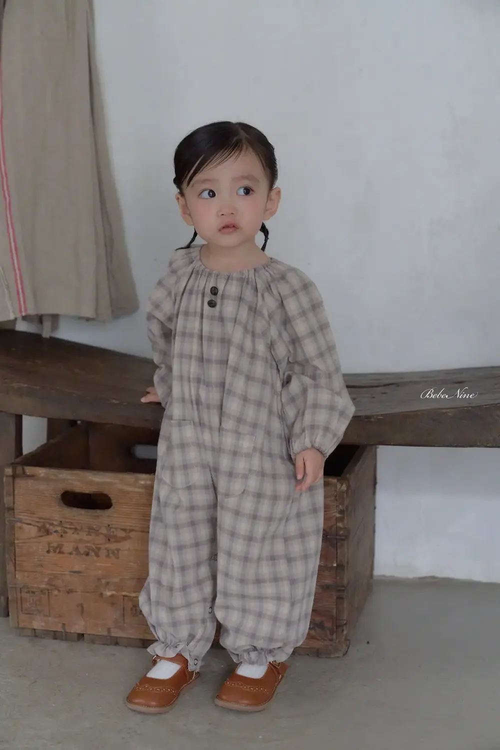 <b>｜BABY ｜Bebe nine 連身衣</b>Autumn 엘린 슈트 65-100cm