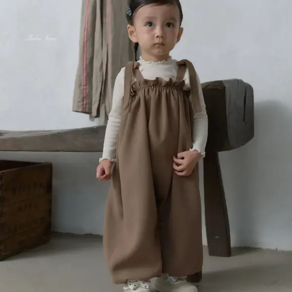 6 <b>|BABY |Bebe nine 吊帶褲</b>Autumn 구르미 슈트 65-100cm