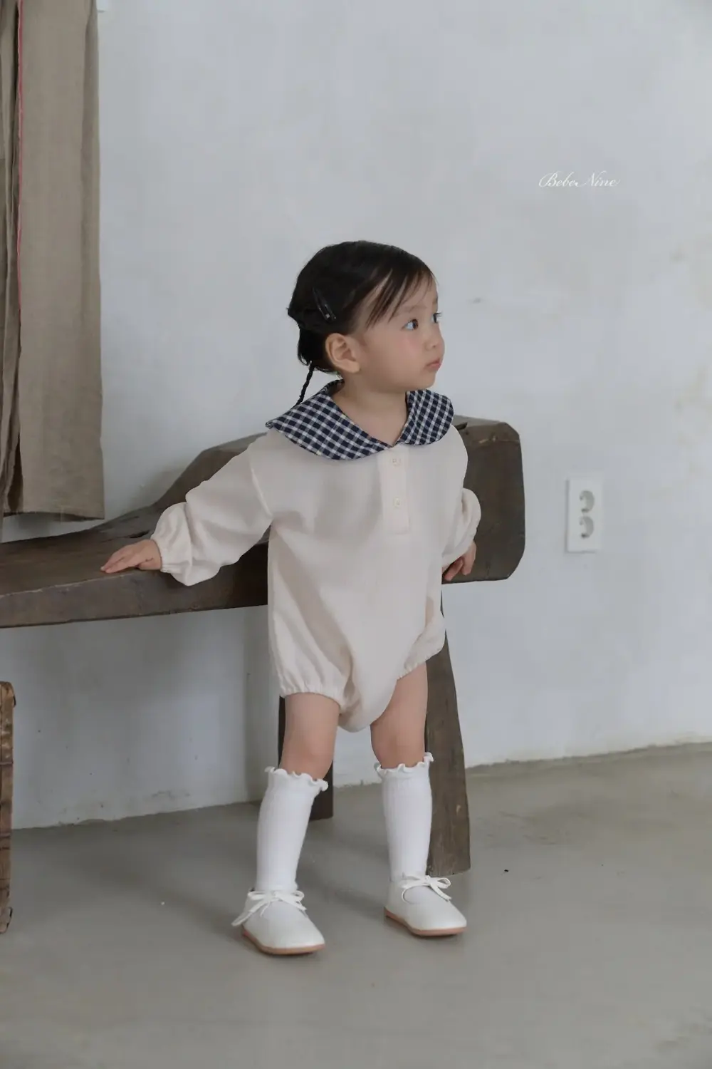 6 <b>|BABY |Bebe nine 包屁衣</b>Autumn 엘로디 슈트 65-100cm