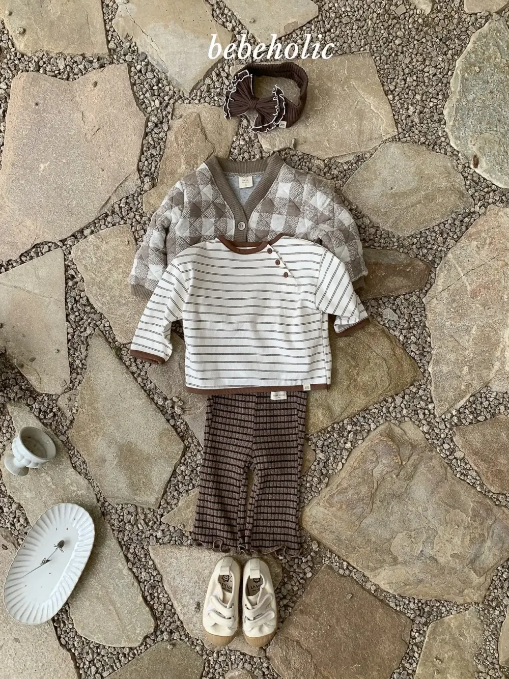 6 <b>|BABY| Bebeholic上衣</b>Autumn 리던st티 3-24M