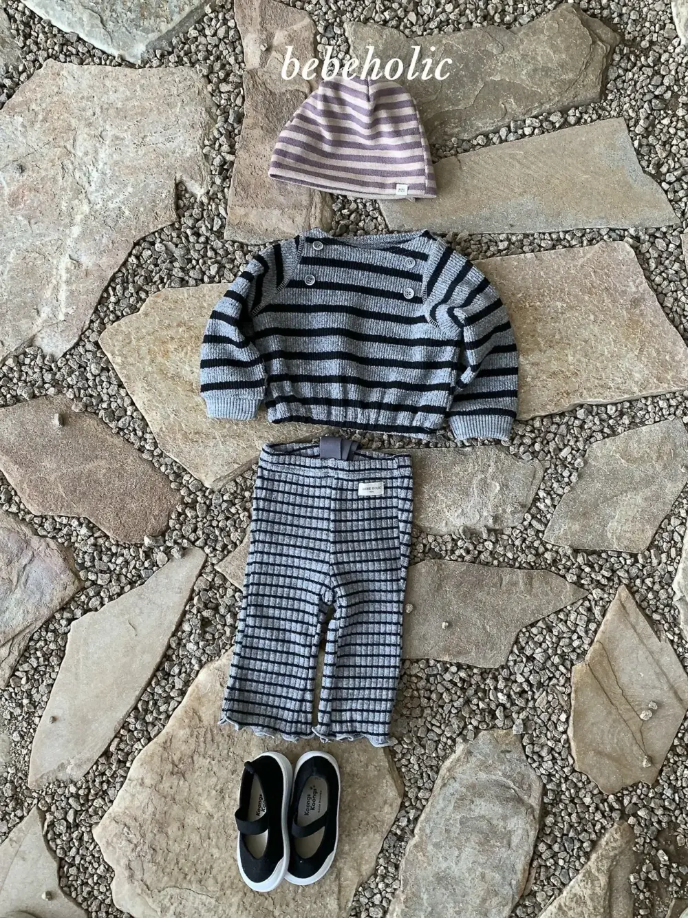 <b>｜BABY｜ Bebeholic上衣</b>Autumn 울데프맨투맨 3-24M