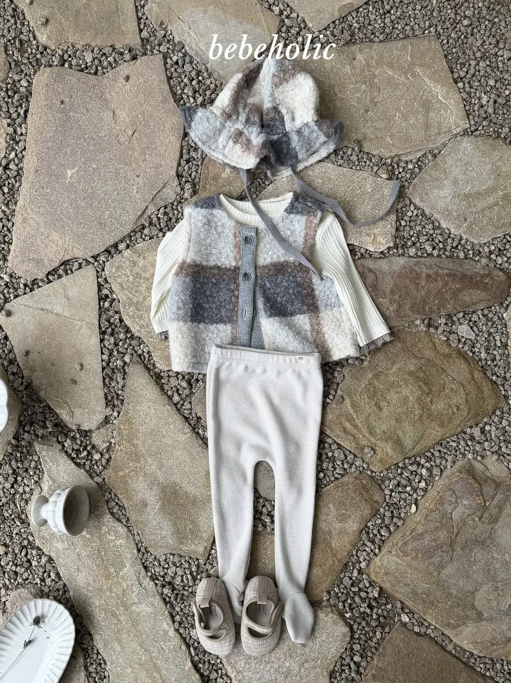 6 <b>|BABY| Bebeholic褲子</b>Autumn 포니유발레깅스 3-24M