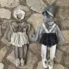 <b>｜BABY｜ Bebeholic包屁衣</b>Autumn 리프멜빵블루머 3-24M
