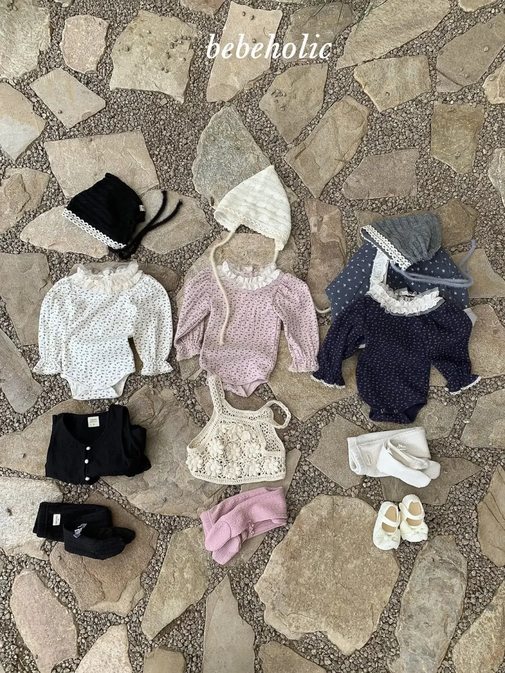 6 <b>|BABY| Bebeholic包屁衣</b>Autumn 레나슈트 3-24M