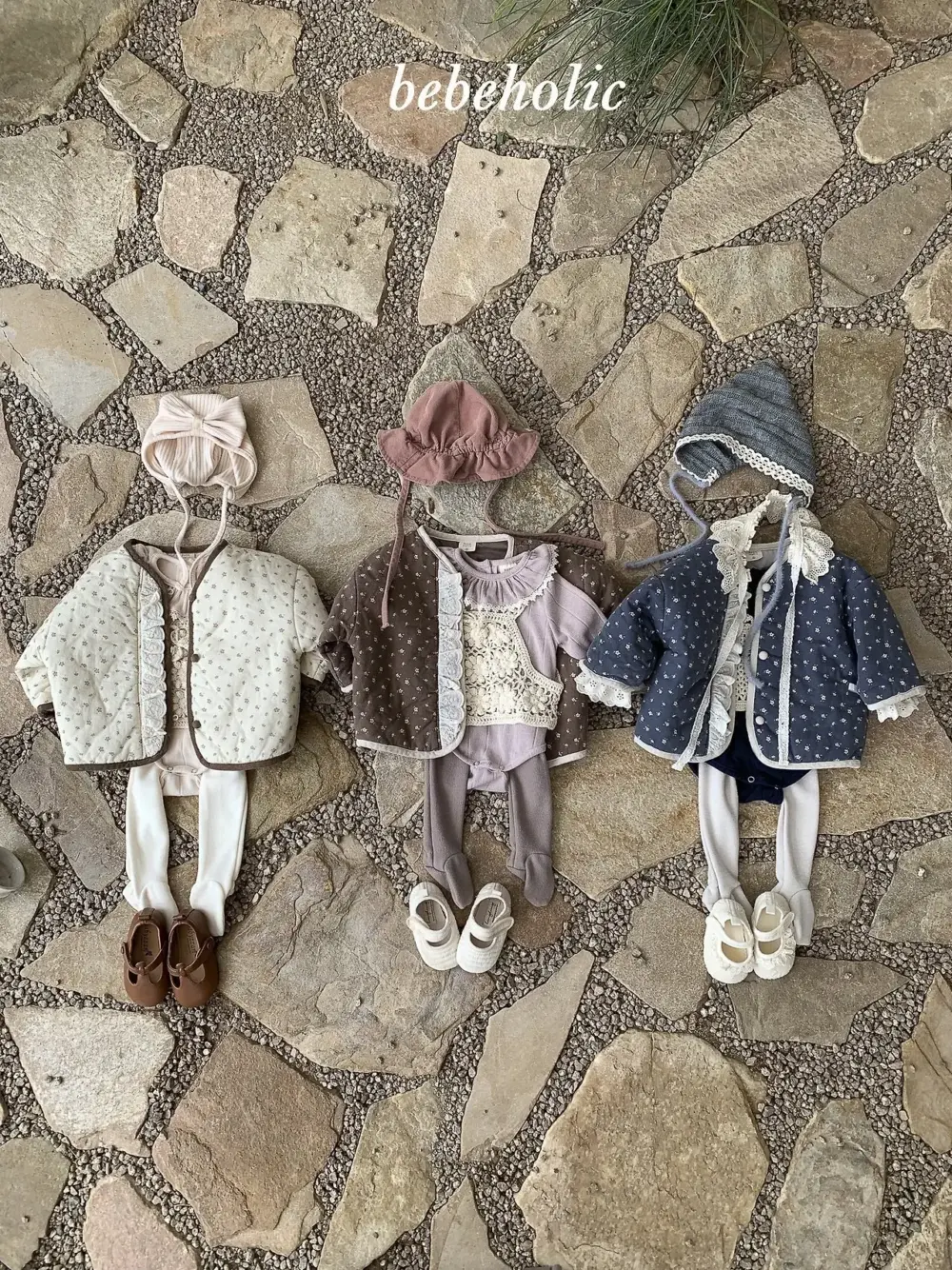 <b>｜BABY｜ Bebeholic外套</b>Autumn 샤인점퍼 3-24M