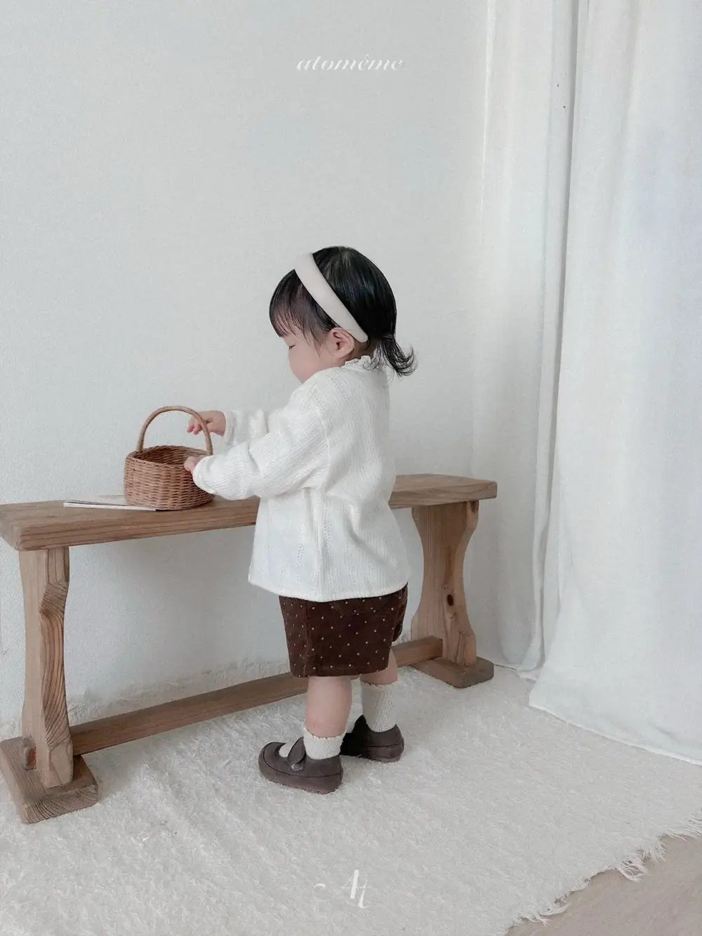 6 <b>Atomeme 罩衫</b>Autumn 마들렌가디건 70-110cm
