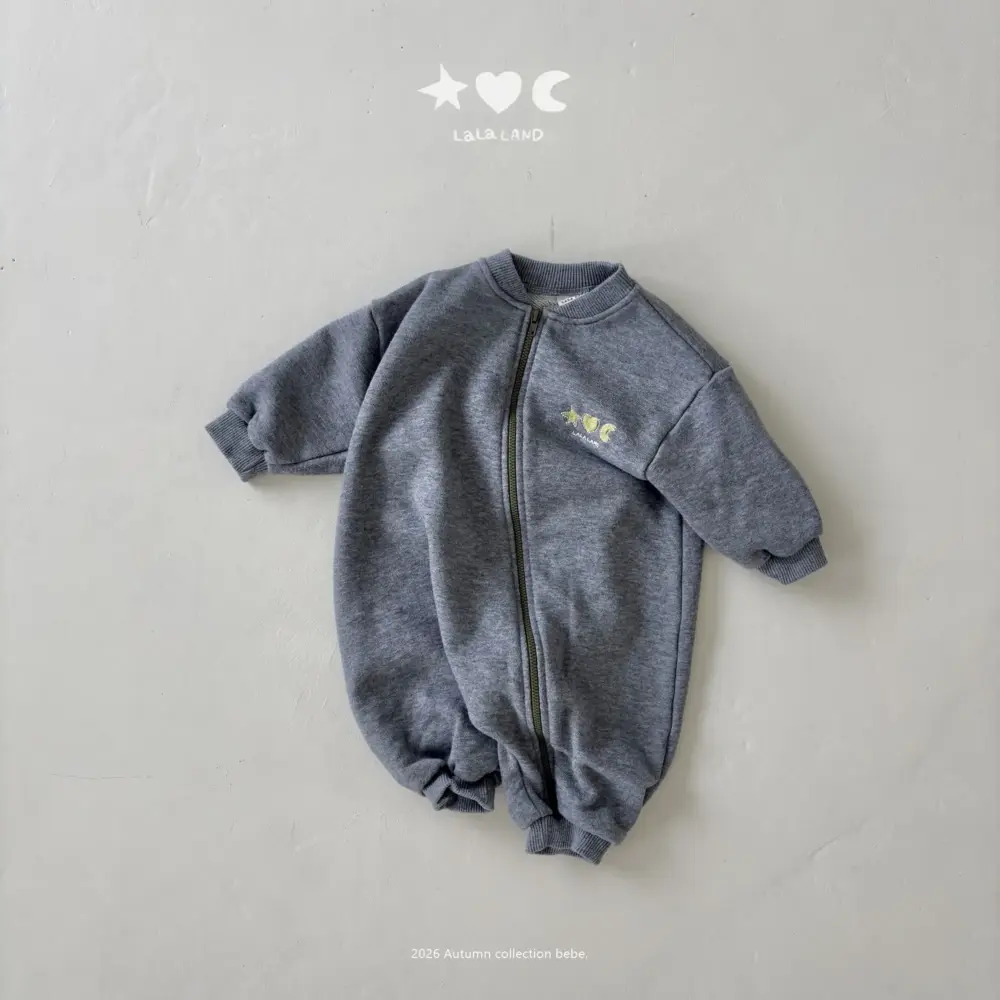 <b>｜BABY｜ LaLa land連身衣</b>Autumn 베베 쭈리 집업 슈트 60-82cm