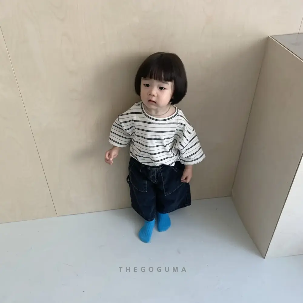 7 <b>THEGOGUMA 褲子</b>Autumn 아웃포켓버뮤다청PT 85-142cm
