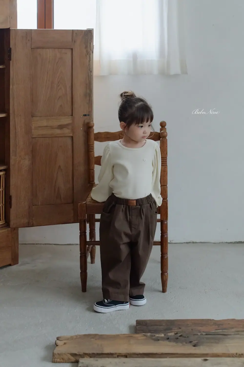 7 <b>Bebe nine褲子</b>Autumn 모모 코튼 팬츠 65-120cm