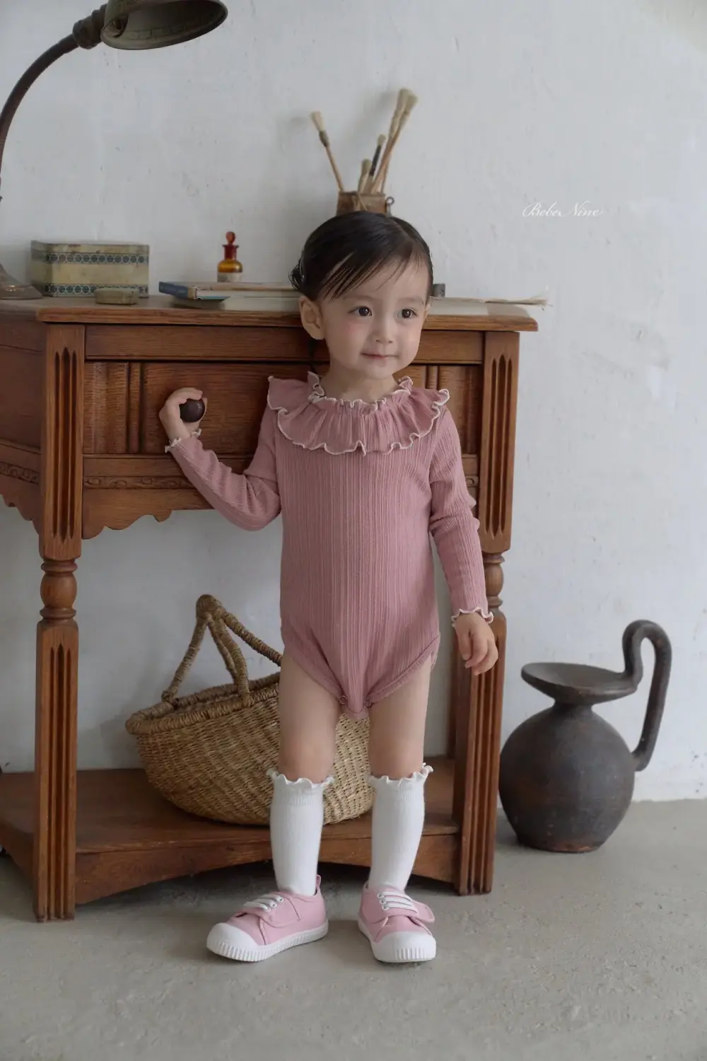 <b>｜BABY ｜Bebe nine 包屁衣</b>Autumn 카스테라 슈트 65-100cm