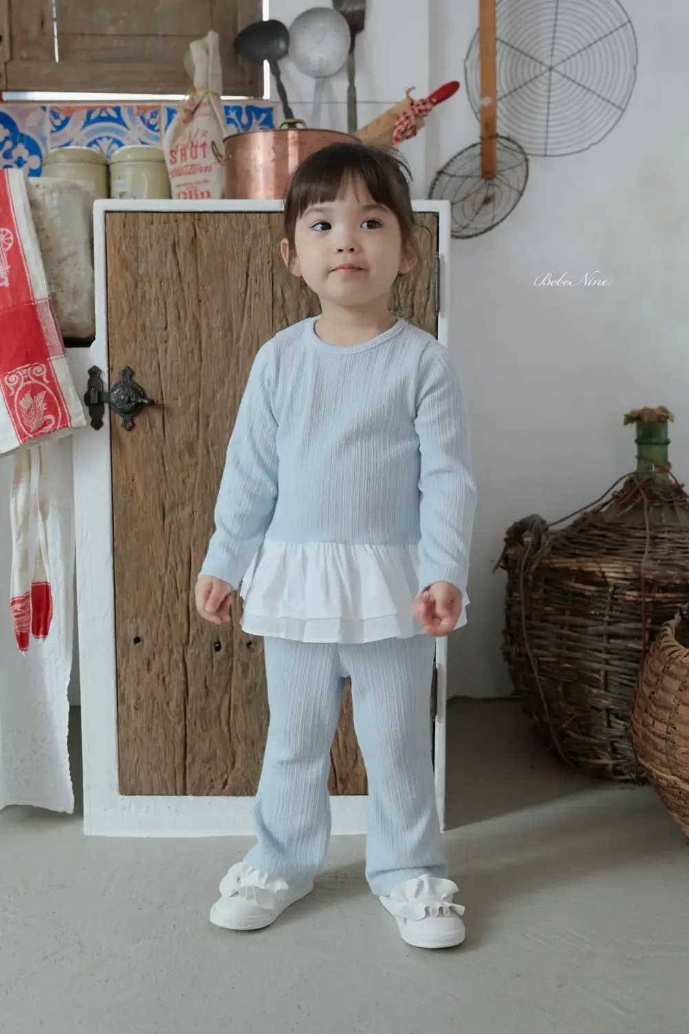 7 <b>Bebe nine套裝</b>Autumn 벨 플라워 세트 65-120cm