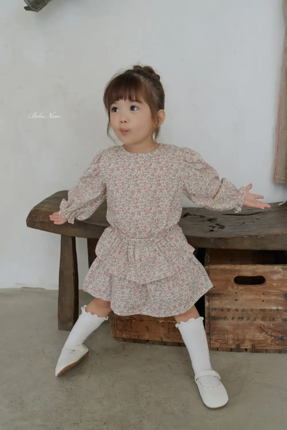 7 <b>Bebe nine上衣</b>Autumn 헤라 블라우스 65-120cm
