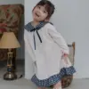 <b>Bebe nine洋裝</b>Autumn 메종 체크 원피스 65-120cm