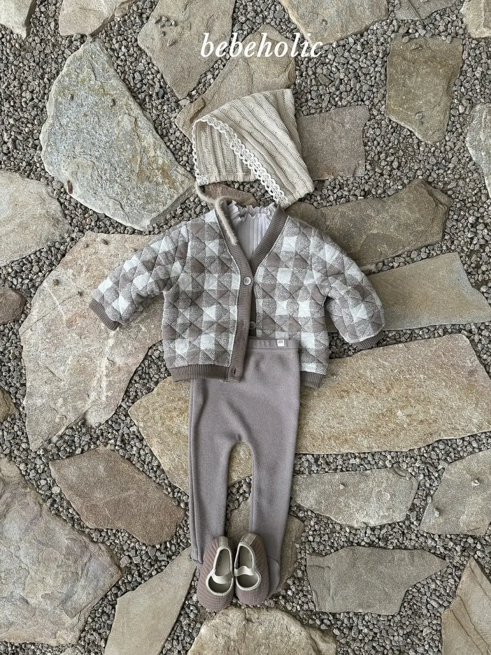 7 <b>|BABY| Bebeholic褲子</b>Autumn 포니유발레깅스 3-24M