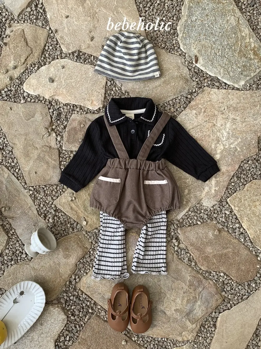 <b>｜BABY｜ Bebeholic包屁衣</b>Autumn 퍼지블루머 3-24M