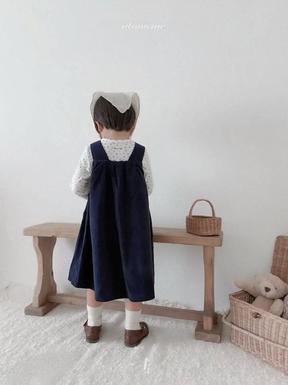 <b>Atomeme 洋裝</b>Autumn 포니 원피스 70-110cm
