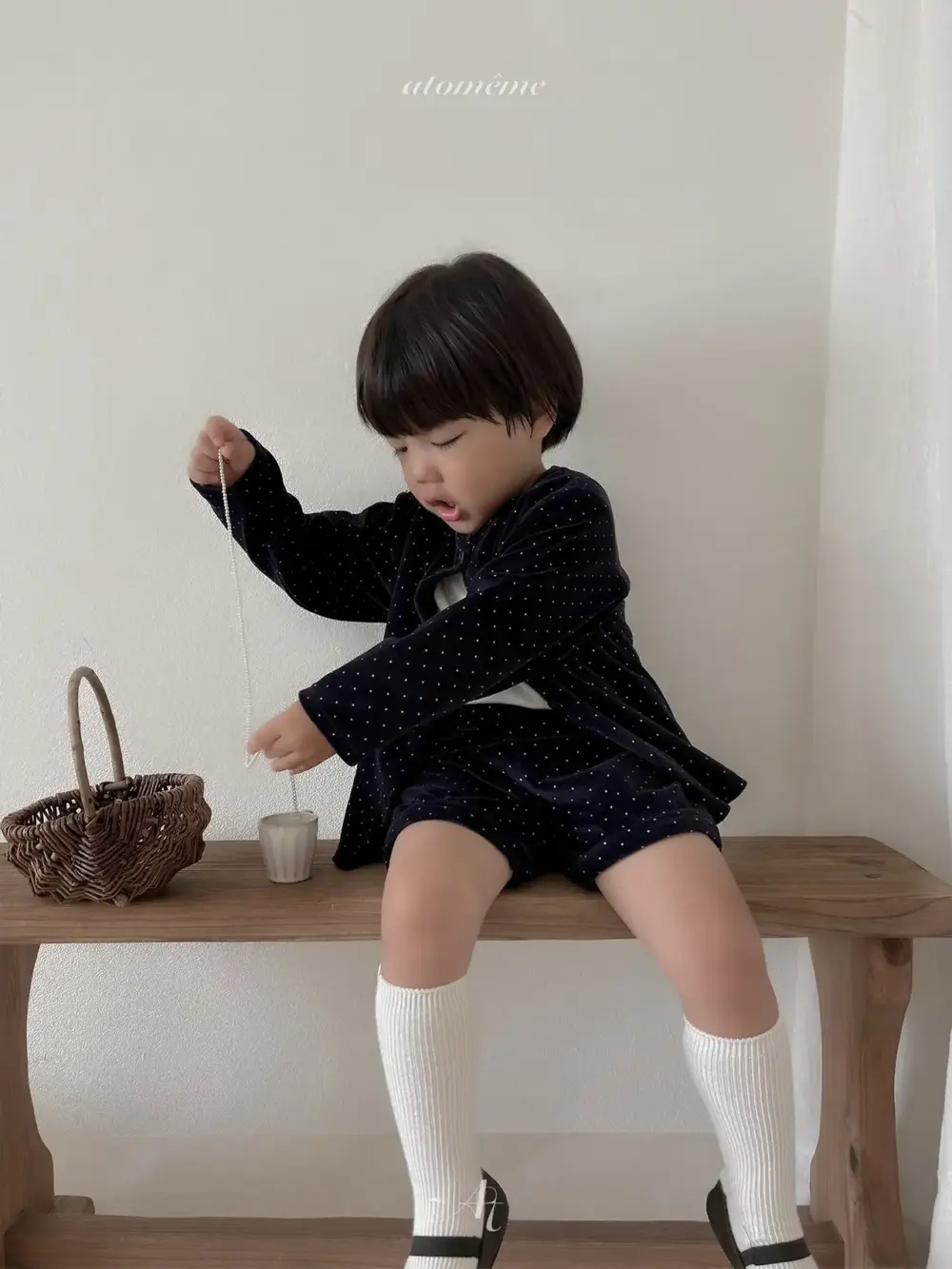 7 <b>Atomeme褲子</b>Autumn 레브팬츠 70-110cm