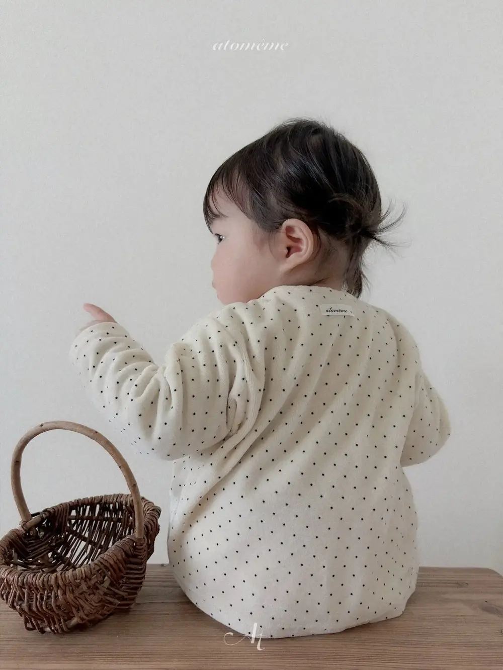 7 <b>Atomeme罩衫</b>Autumn 레브가디건 70-110cm