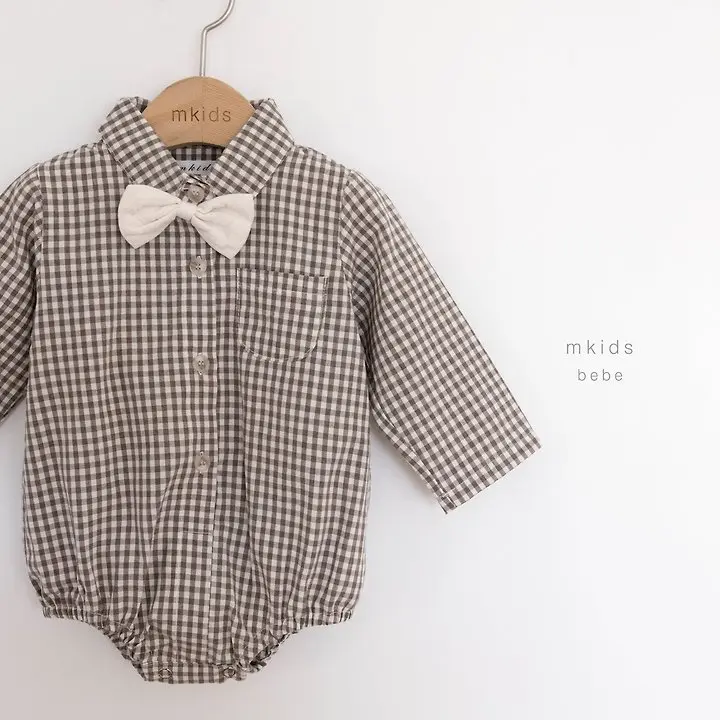 <b>｜BABY｜ Mkids包屁衣</b>Autumn 아론슈트 55-80cm