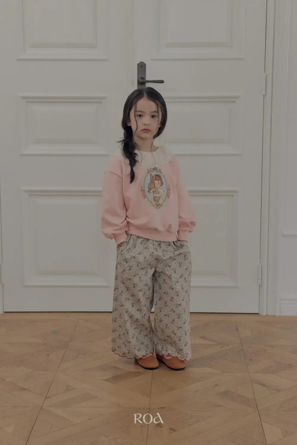 7 <b>Roa褲子</b>Autumn 스칼럽팬츠 80-120cm
