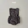 <b>｜BABY｜ LaLa land包屁衣</b>Autumn 베베 체크 룸퍼 60-82cm