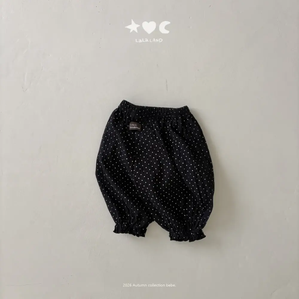 7 <b>|BABY| LaLa land褲子</b>Autumn 베베 도트 소세지 바지 60-82cm