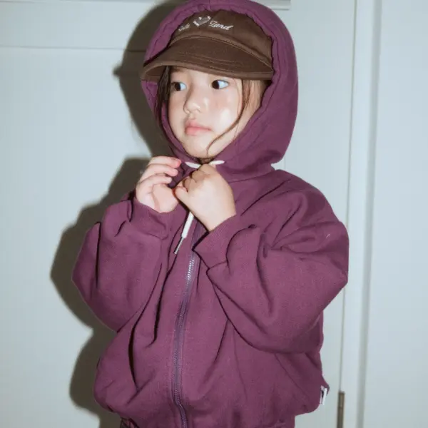 7 <b>|Kids| Lala land外套</b>Autumn 빈치 후드 집업 75-120cm