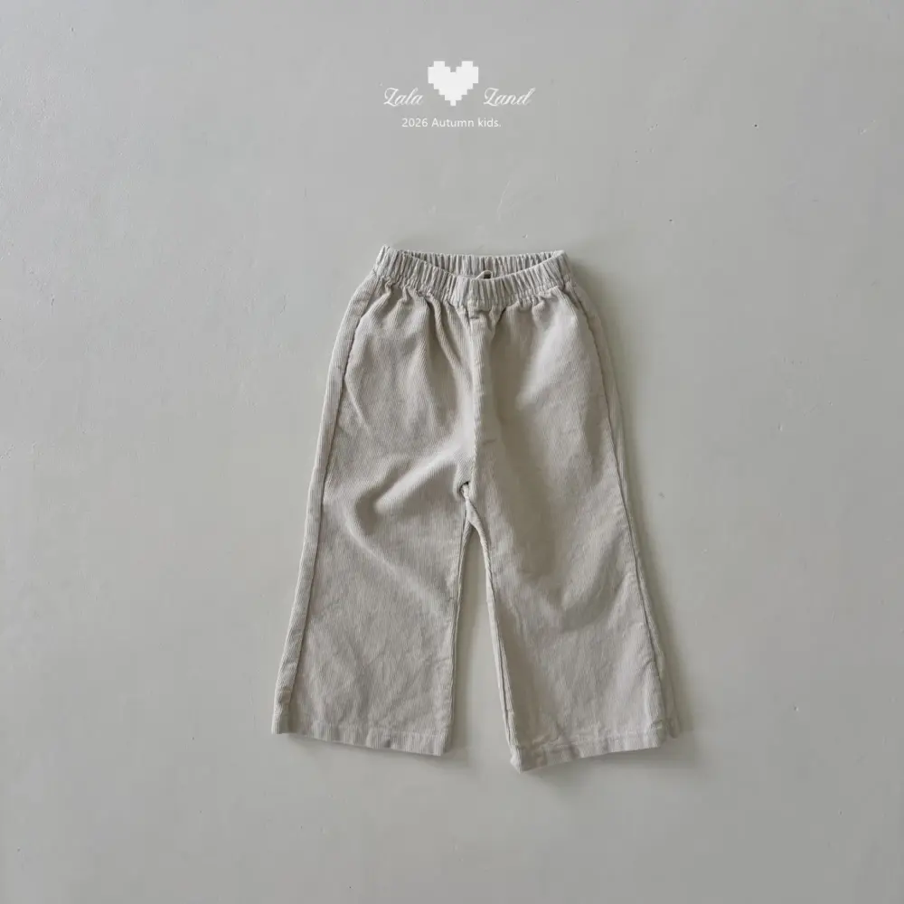 7 <b>|Kids| Lala land褲子</b>Autumn 비비 부츠컷 75-120cm