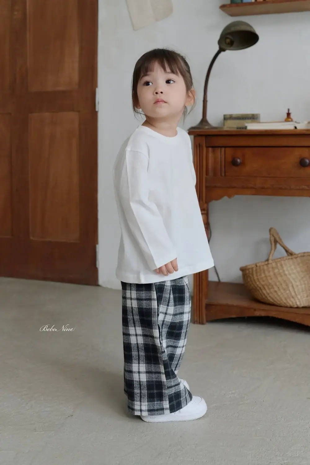 8 <b>Bebe nine上衣</b>Autumn 밀크 코튼티 65-120cm