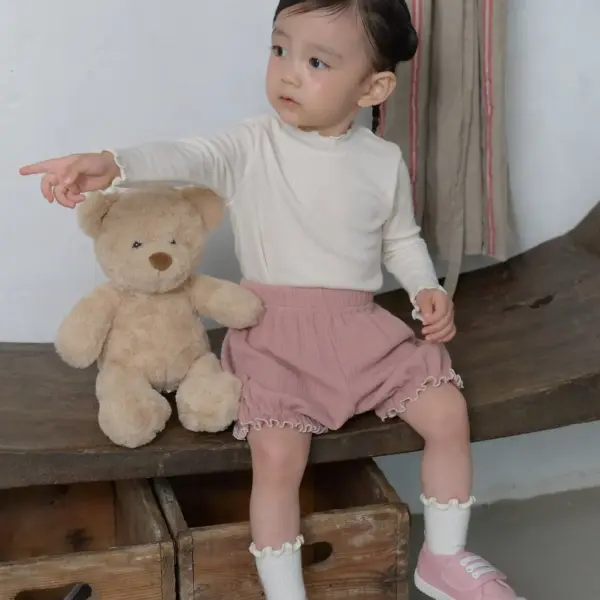 <b>｜BABY ｜Bebe nine 包屁衣</b>Autumn 카스테라 호박 블루머 65-100cm