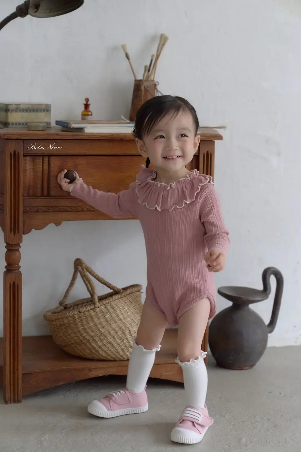 <b>｜BABY ｜Bebe nine 包屁衣</b>Autumn 카스테라 슈트 65-100cm