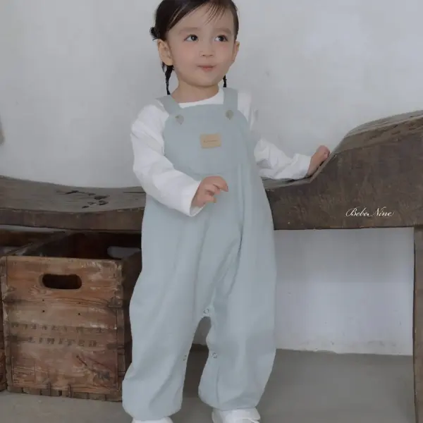8 <b>|BABY |Bebe nine 吊帶褲</b>Autumn 토깽이 멜빵 슈트 65-100cm
