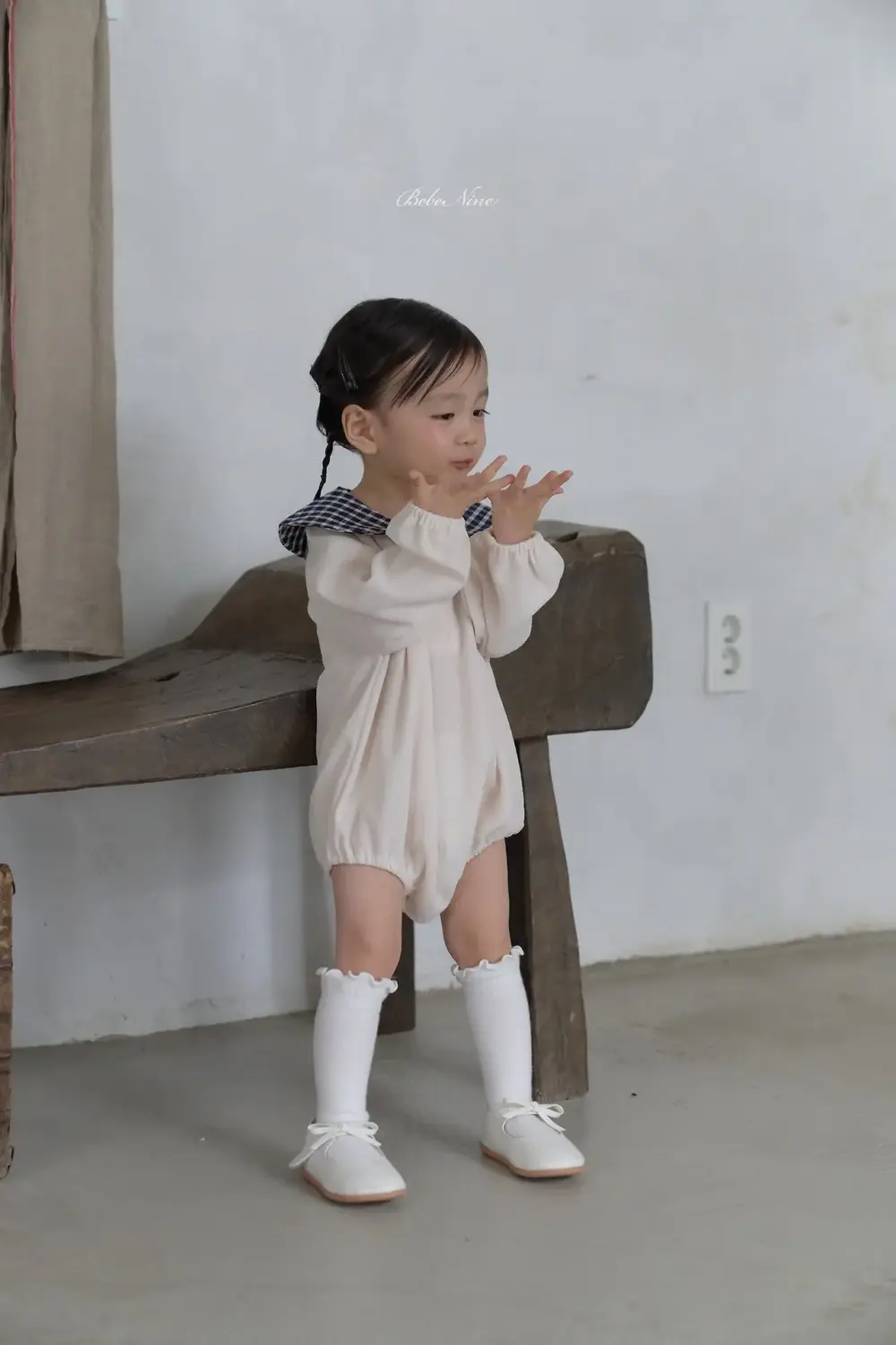 8 <b>|BABY |Bebe nine 包屁衣</b>Autumn 엘로디 슈트 65-100cm