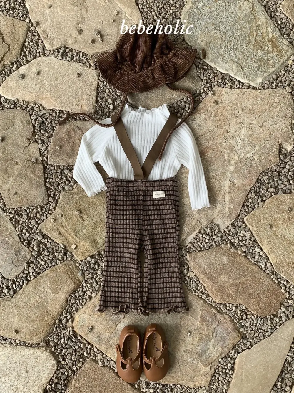 <b>｜BABY｜ Bebeholic吊帶褲</b>Autumn 리사부츠컷 3-24M