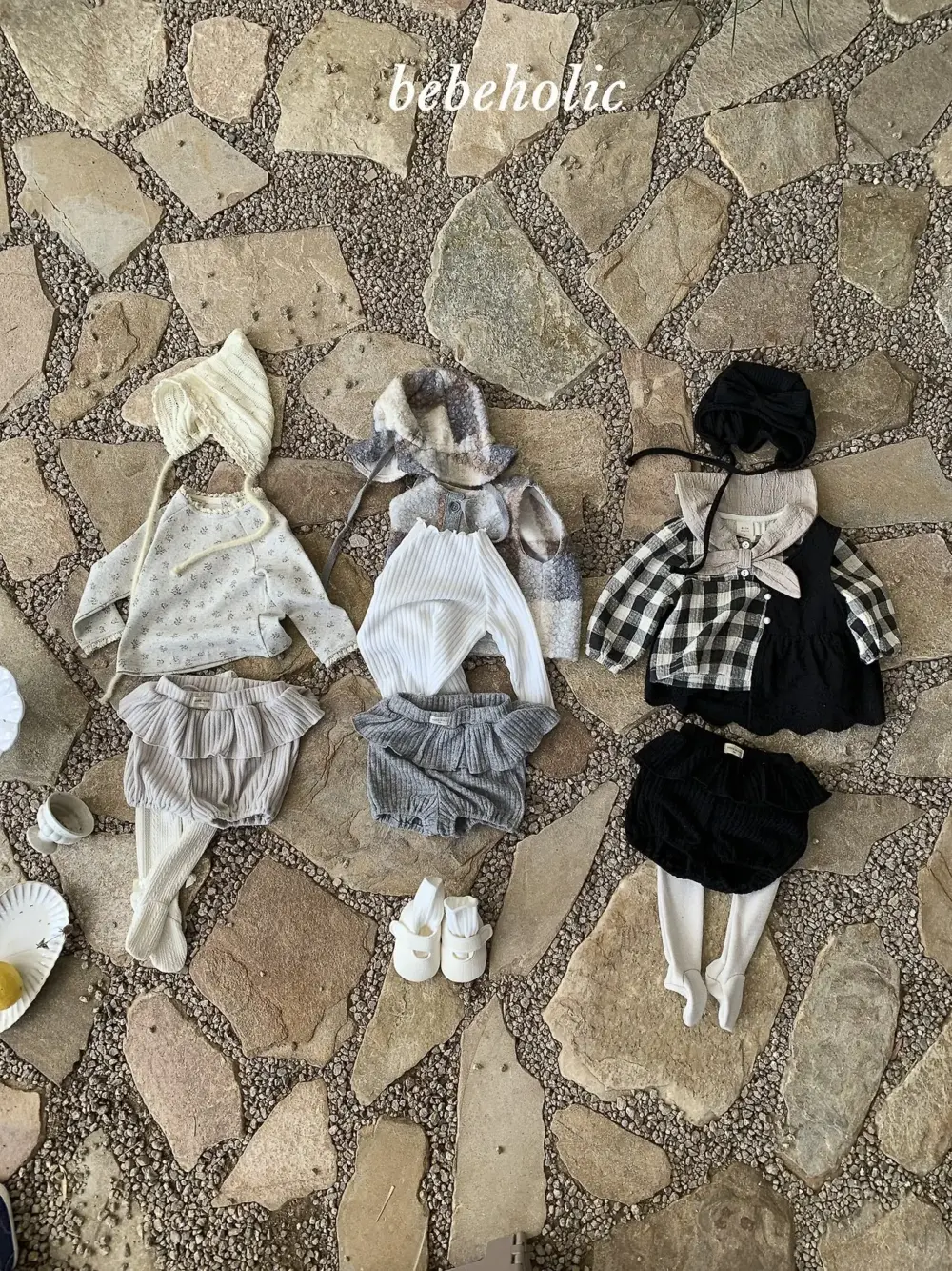 <b>｜BABY｜ Bebeholic包屁衣</b>Autumn 비비프릴팬츠 3-24M