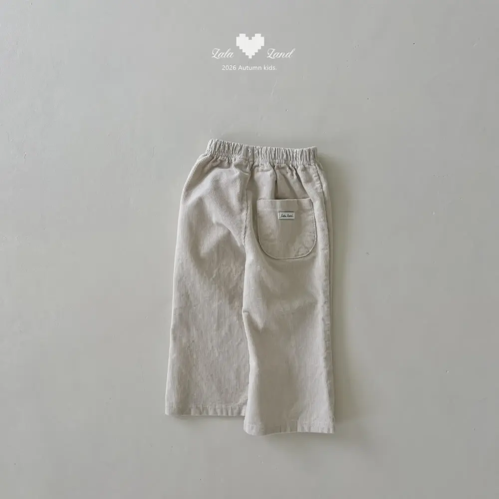 8 <b>|Kids| Lala land褲子</b>Autumn 비비 부츠컷 75-120cm