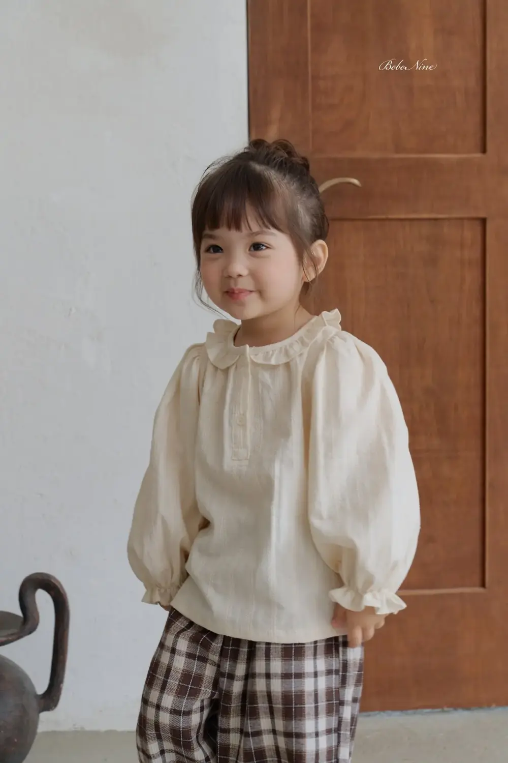 9 <b>Bebe nine上衣</b>Autumn 윈디 블라우스 65-120cm