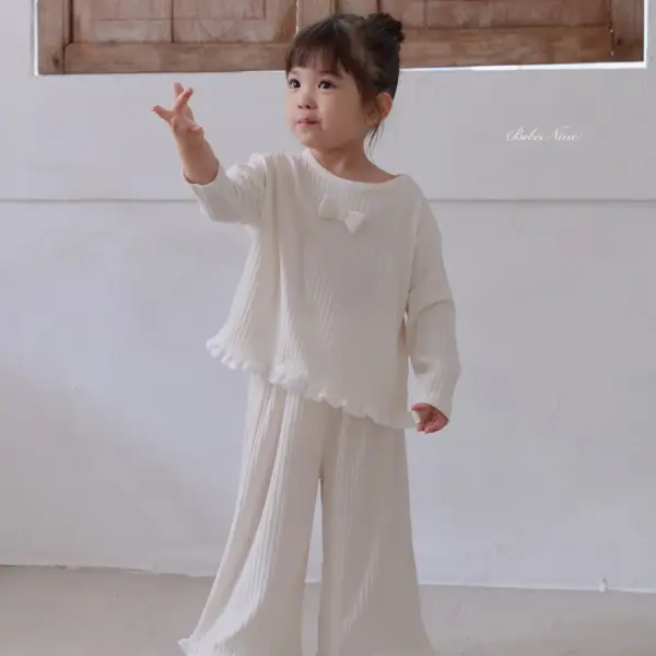 9 <b>Bebe nine套裝</b>Autumn 릴리 프릴 상하세트 65-120cm