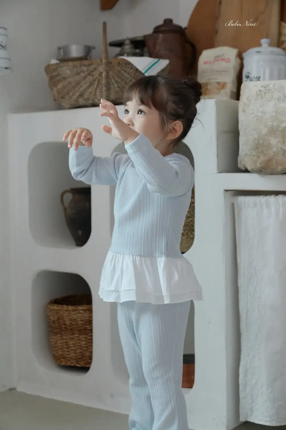 9 <b>Bebe nine套裝</b>Autumn 벨 플라워 세트 65-120cm