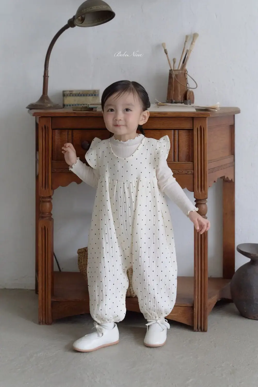 9 <b>|BABY |Bebe nine 連身衣</b>Autumn 주디 엔젤 슈트 65-100cm
