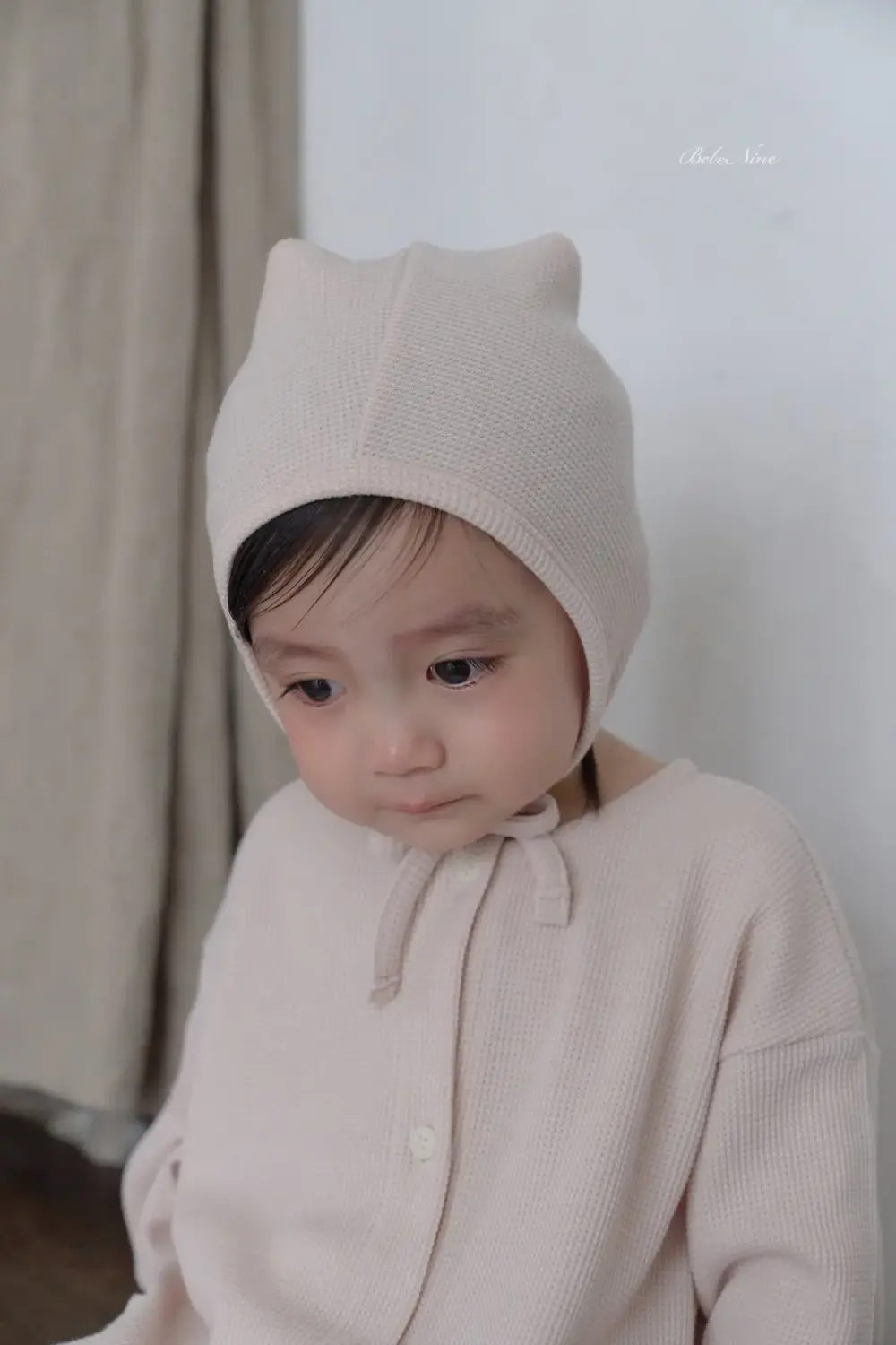 9 <b>|BABY |Bebe nine 帽子</b>Autumn 버즈 고깔 보넷 FREE