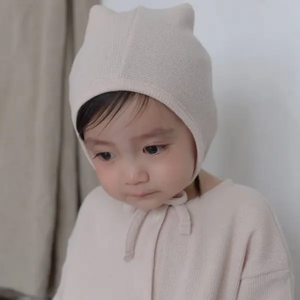 9 <b>|BABY |Bebe nine 帽子</b>Autumn 버즈 고깔 보넷 FREE
