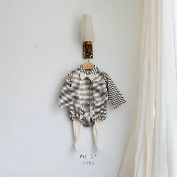 <b>｜BABY｜ Mkids包屁衣</b>Autumn 아론슈트 55-80cm