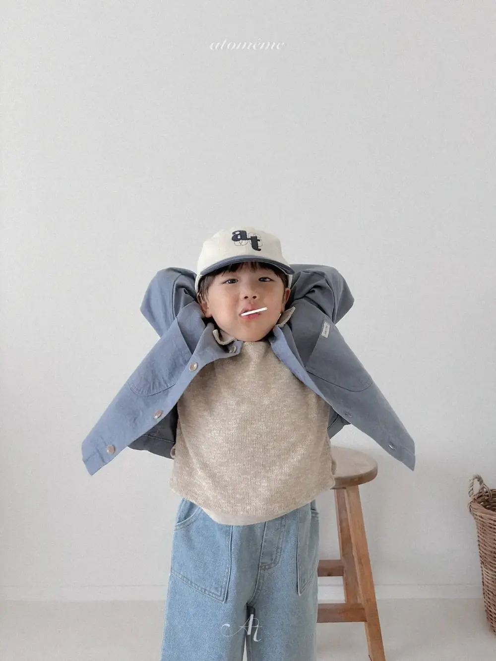 9 <b>Atomeme帽子</b>Autumn AT 캡 FREE