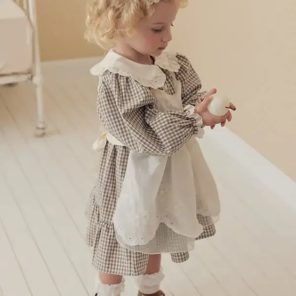 9 <b>|Kids| Mkids圍裙</b>Autumn 플뢰르에이프런 FREE(3m-6y)
