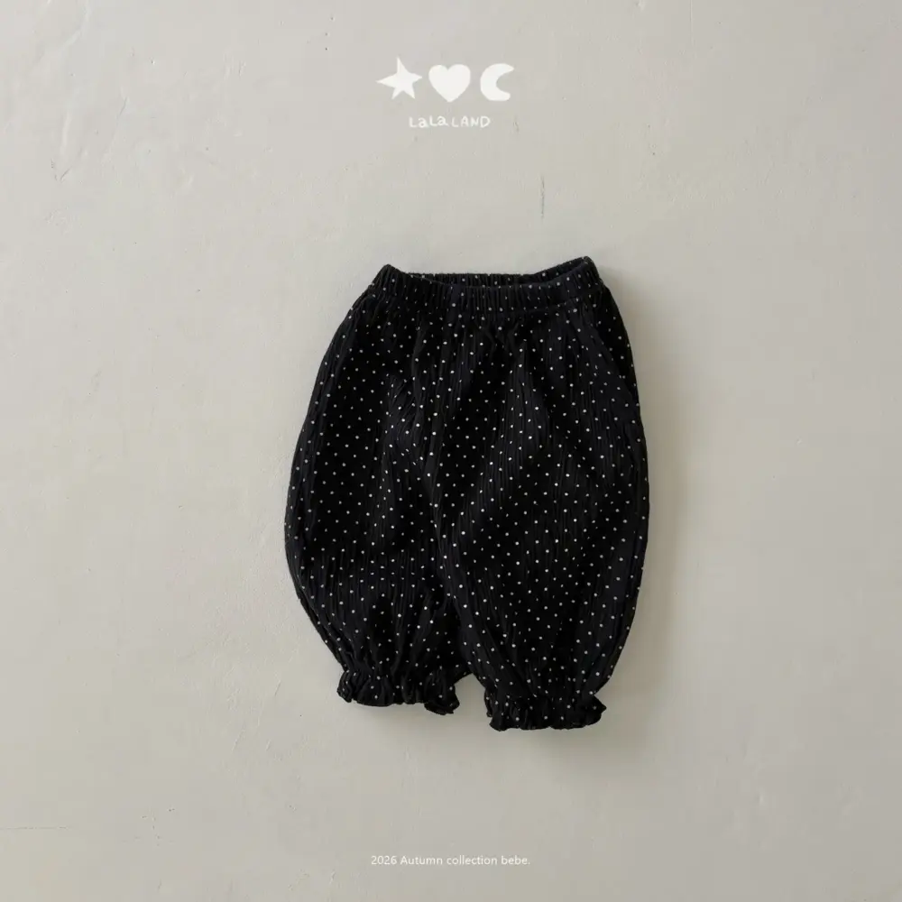 9 <b>|BABY| LaLa land褲子</b>Autumn 베베 도트 소세지 바지 60-82cm