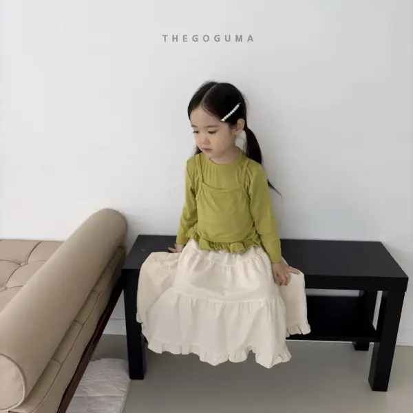 9 <b>THEGOGUMA上衣</b>Autumn 프릴 뷔스티에 85-142cm