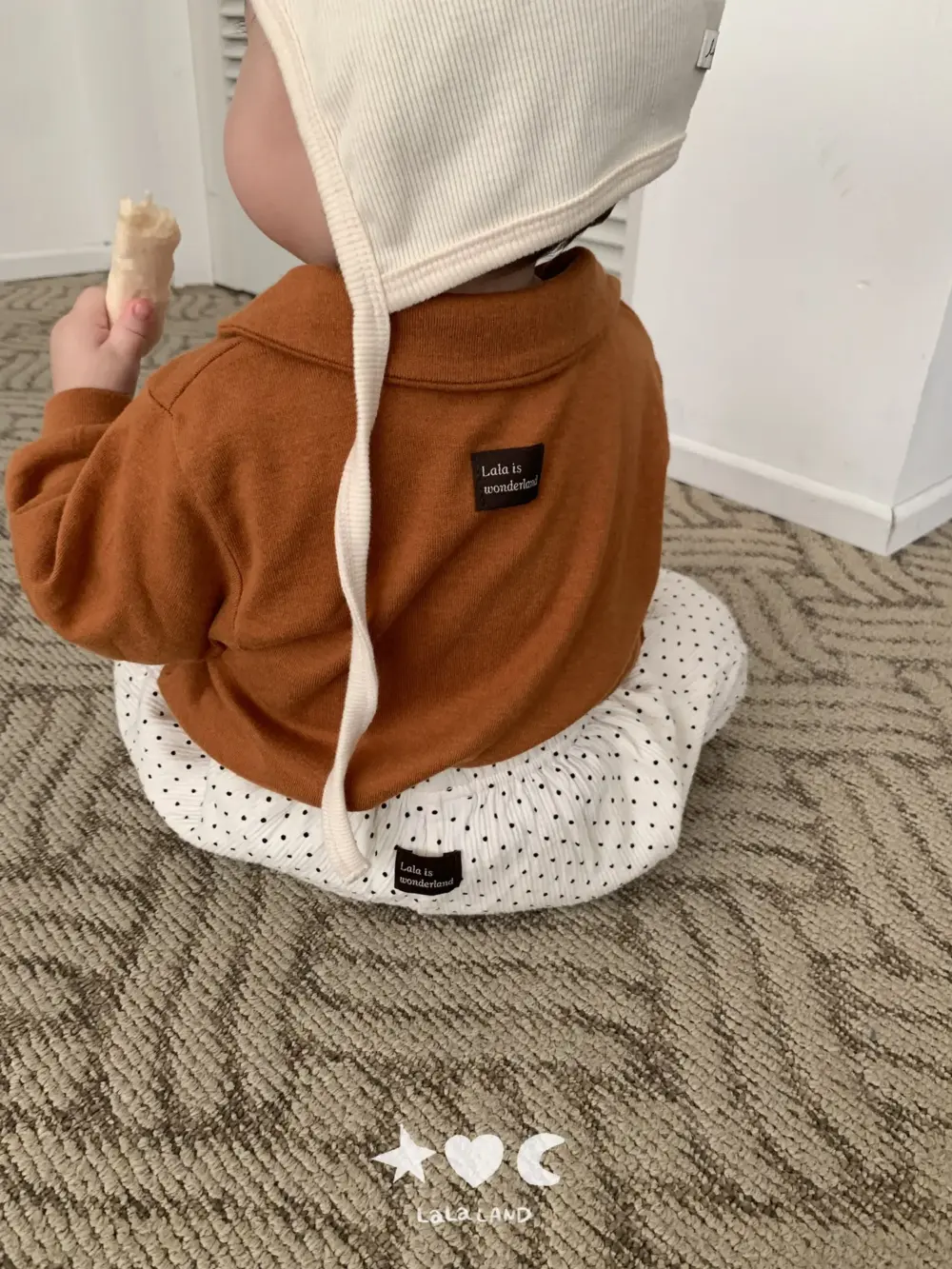 KakaoTalk_20260727_114645478_13 <b>|BABY| LaLa land褲子</b>Autumn 베베 도트 소세지 바지 60-82cm
